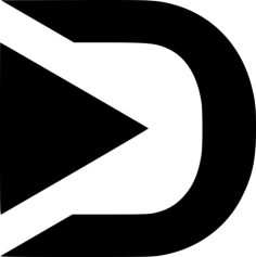Brand Dtube Outline Icon Svg Set, Free Vectors File